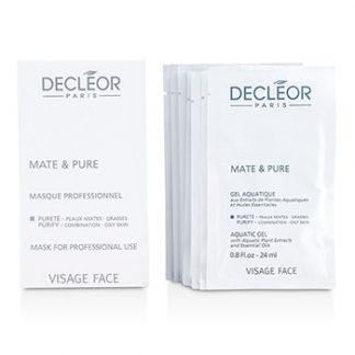 DECLEOR MATE &AMP; PURE MASK VEGETAL POWDER - COMBINATION TO OILY SKIN (SALON SIZE) 10X5G