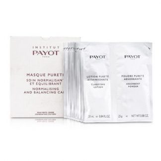 PAYOT MASQUE PURETE NORMALISING &AMP; BALANCING CARE - FOR COMBINATION, OILY &AMP; PROBLEM SKIN (SALON SIZE) 20PCS