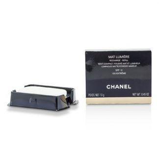 CHANEL MAT LUMIERE LUMINOUS MATTE POWDER MAKEUP REFILL SPF10 - # 130 EXTREME 13G/0.45OZ