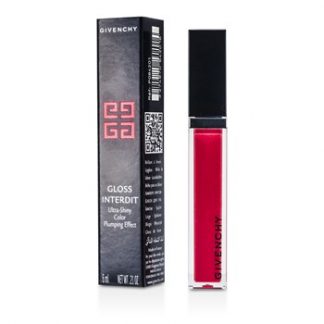 GIVENCHY GLOSS INTERDIT ULTRA SHINY COLOR PLUMPING EFFECT - # 01 CAPRICIOUS PINK 6ML/0.21OZ