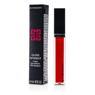 GIVENCHY GLOSS INTERDIT ULTRA SHINY COLOR PLUMPING EFFECT - # 11 SUCCULENT ORANGE 6ML/0.21OZ