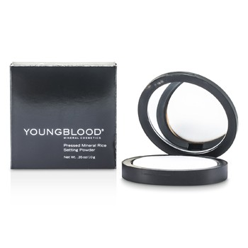 YOUNGBLOOD PRESSED MINERAL RICE POWDER - DARK 10G/0 YOUNGBLOOD PRESSED MINERAL RICE POWDER - DARK 10G/0.35OZ