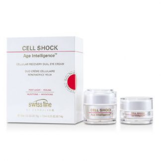 SWISSLINE CELL SHOCK AGE INTELLIGENCE CELLULAR RECOVERY DUAL EYE CREAM 2PCS