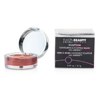 FUSION BEAUTY SCULPTDIVA CONTOURING &AMP; SCULPTING BLUSH WITH AMPLIFAT - # CRAVE 8.5G/0.3OZ