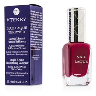BY TERRY NAIL LAQUE TERRYBLY HIGH SHINE SMOOTHING LACQUER - # 3 FAMOUS FUCHSIA 10ML/0.33OZ