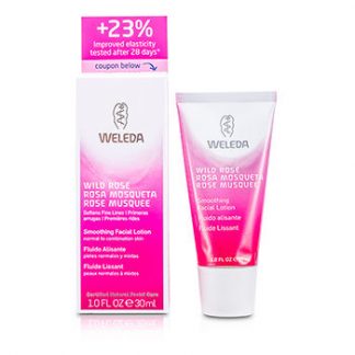 WELEDA WILD ROSE SMOOTHING FACIAL LOTION FOR NORMAL TO COMBINATION SKIN 30ML/1OZ