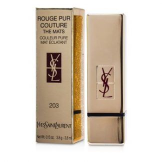 YVES SAINT LAURENT ROUGE PUR COUTURE THE MATS - # 203 ROUGE ROCK 3.8G/0.13OZ