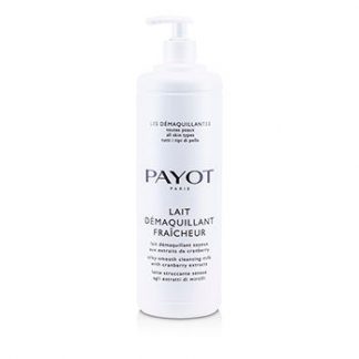 PAYOT LES DEMAQUILLANTES LAIT DEMAQUILLANT FRAICHEUR SILKY-SMOOTH CLEANSING MILK - FOR ALL SKIN TYPES (SALON SIZE) 1000ML/33.8OZ