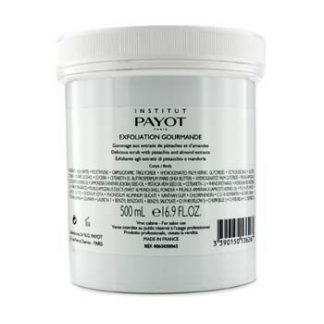 PAYOT EXFOLIATION GOURMANDE BODY DELICIOUS SCRUB WITH PISTACHIO &AMP; ALMOND EXTRACTS (SALON PRODUCT) 500ML/16.7OZ