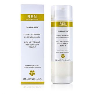 REN CLARIMATTE T-ZONE CONTROL CLEANSING GEL (FOR COMBINATION TO OILY SKIN) 150ML/5.1OZ