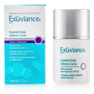 EXUVIANCE ESSENTIAL DAILY DEFENSE CREME SPF 20 (FOR NORMAL/ COMBINATION SKIN) 50ML/1.75OZ