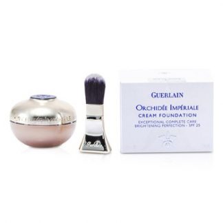 GUERLAIN ORCHIDEE IMPERIALE CREAM FOUNDATION BRIGHTENING PERFECTION SPF 25 - # 12 ROSE CLAIR 30ML/1OZ