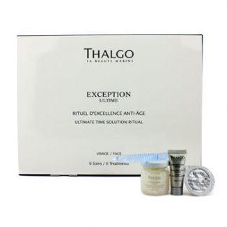 THALGO EXCEPTION ULTIME ULTIMATE TIME SOLUTION RITUAL - ANTI AGE TREATMENT PROTOCOL (SALON PRODUCT) 6 TREATMENTS