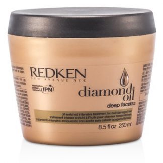 REDKEN DIAMOND OIL DEEP FACETS OIL ENRICHED INTENSIVE TREATMENT (FOR DULL, DAMAGED HAIR) 250ML/8.5OZ