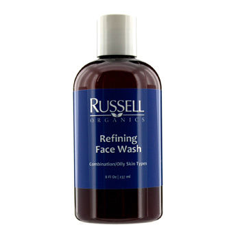 RUSSELL ORGANICS REFINING FACE WASH (FOR COMBINATION / OILY SKIN) 237ML/8OZ
