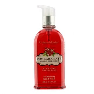 CRABTREE & EVELYN POMEGRANATE, ARGAN &AMP; GRAPESEED CONDITIONING HAND WASH 250ML/8.5OZ