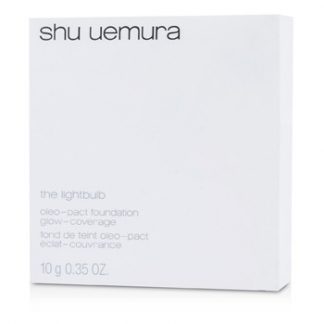 SHU UEMURA THE LIGHTBULB OLEO PACT FOUNDATION (CASE + REFILL) - # 764 MEDIUM LIGHT BEIGE 10G/0.35OZ
