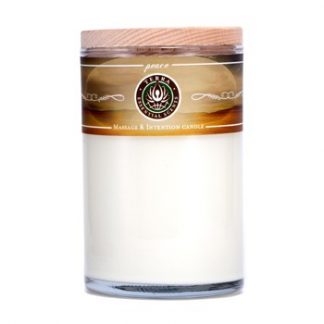 TERRA ESSENTIAL SCENTS MASSAGE &AMP; INTENTION CANDLE - PEACE 12OZ