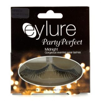 EYLURE PARTY PERFECT FALSE LASHES - MIDNIGHT (ADHESIVE INCLUDED) 1PAIR