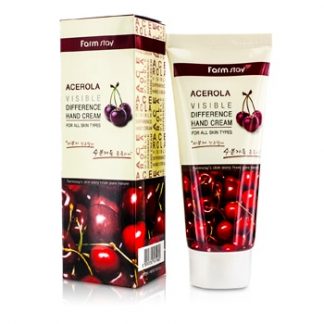 FARM STAY VISIBLE DIFFERENCE HAND CREAM - ACEROLA 100ML/3.3OZ
