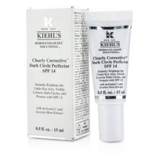 KIEHL'S DERMATOLOGIST SOLUTIONS CLEARLY CORRECTIVE DARK CIRCLE PERFECTOR SPF 14 15ML/0.5OZ