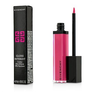 GIVENCHY GLOSS INTERDIT ULTRA SHINY COLOR PLUMPING EFFECT - # 39 FANCY PINK 6ML/0.21OZ