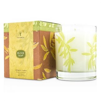 THYMES AROMATIC CANDLE - OLIVE LEAF 255G/9OZ