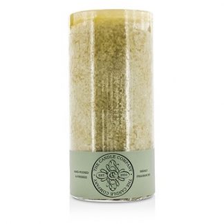 THE CANDLE COMPANY PILLAR HIGHLY FRAGRANCED CANDLE - STONE WASHED DRIFTWOOD (3X6) INCH