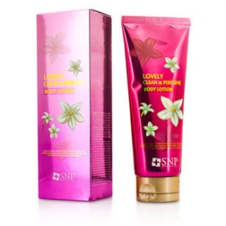 SNP LOVELY CLEAN &AMP; PERFUME BODY LOTION 200G/6.7OZ