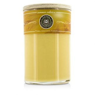 TERRA ESSENTIAL SCENTS HAND-POURED SOY CANDLE - SUMMER SOLSTICE 12OZ