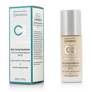 EXUVIANCE COVERBLEND SKIN CARING FOUNDATION SPF20 - # BISQUE 30ML/1OZ