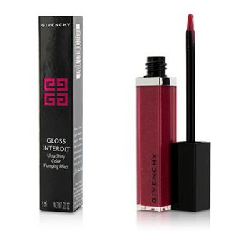 GIVENCHY GLOSS INTERDIT ULTRA SHINY COLOR PLUMPING EFFECT - # 22 MAGENTA IMPRESSION 6ML/0.21OZ