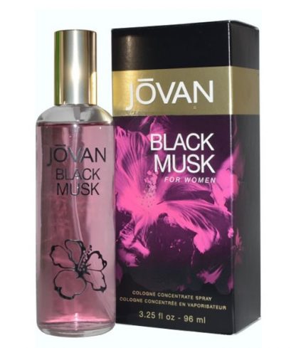 JOVAN BLACK MUSK CONCENTRATE COLOGNE EDC FOR WOMEN