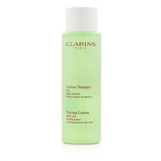 CLARINS TONING LOTION WITH IRIS - COMBINATION OR OILY SKIN 200ML/6.7OZ