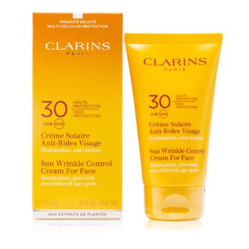 clarins sun wrinkle control cream for face spf 30