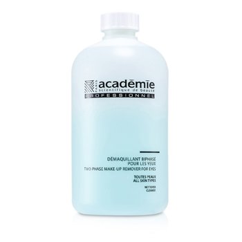 ACADEMIE TWO PHASE MAKEUP REMOVER FOR EYES (SALON SIZE) 500ML/16 ACADEMIE TWO PHASE MAKEUP REMOVER FOR EYES (SALON SIZE) 500ML/16.9OZ