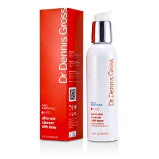 DR DENNIS GROSS DAILY ESSENTIALS ALL-IN-ONE CLEANSER WITH TONER 180ML/6OZ