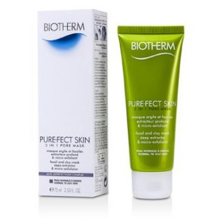 BIOTHERM PURE.FECT SKIN 2 IN1 PORE MASK (NORMAL TO OILY SKIN) 75ML/2.53OZ