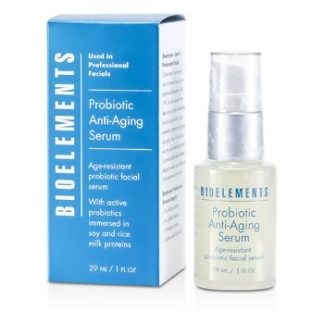BIOELEMENTS PROBIOTIC ANTI-AGING SERUM (SALON PRODUCT, FOR ALL SKIN TYPES, EXCEPT SENSITIVE) 29ML/1OZ