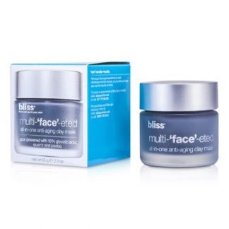 BLISS MULTI-FACE-ETED ALL-IN-ONE ANTI-AGING CLAY MASK 65G/2.3OZ