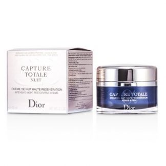 CHRISTIAN DIOR CAPTURE TOTALE NUIT INTENSIVE NIGHT RESTORATIVE CREME (RECHARGEABLE) 60ML/2.1OZ