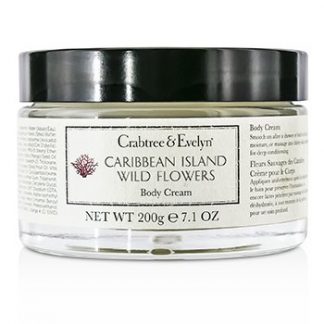 CRABTREE &AMP; EVELYN CARIBBEAN ISLAND WILD FLOWERS BODY CREAM 200G/7.1OZ