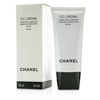 CHANEL CC CREAM COMPLETE CORRECTION SPF 50/PA++++ # 30 BEIGE 30ML/1OZ