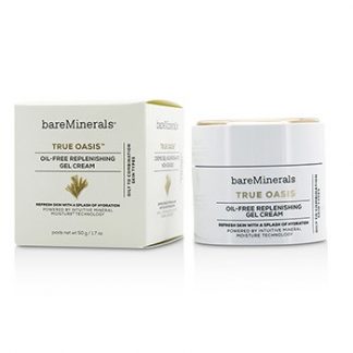 BAREMINERALS TRUE OASIS OIL-FREE REPLENISHING GEL CREAM - OILY TO COMBINATION TYPES 50G/1.7OZ