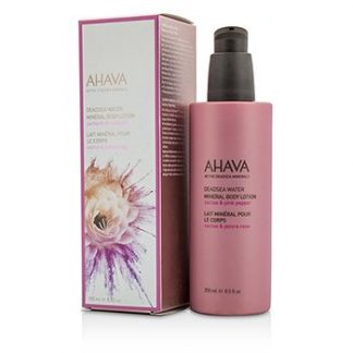 AHAVA DEADSEA WATER MINERAL BODY LOTION - CACTUS &AMP; PINK PEPPER 250ML/8.5OZ