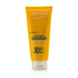 BIOTHERM FLUIDE SOLAIRE WET OR DRY SKIN MELTING SUN FLUID SPF 30 FOR FACE &AMP; BODY - WATER RESISTANT 200ML/6.76OZ