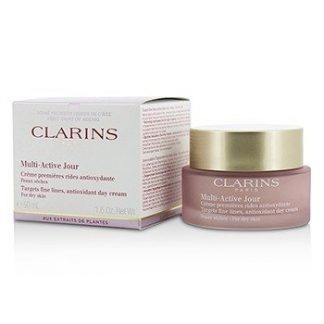 CLARINS MULTI-ACTIVE DAY TARGETS FINE LINES ANTIOXIDANT DAY CREAM - FOR DRY SKIN 50ML/1.6OZ