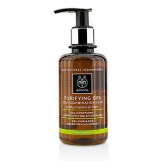 APIVITA PURIFYING GEL WITH PROPOLIS &AMP; LIME - FOR OILY/COMBINATION SKIN 200ML/6.8OZ