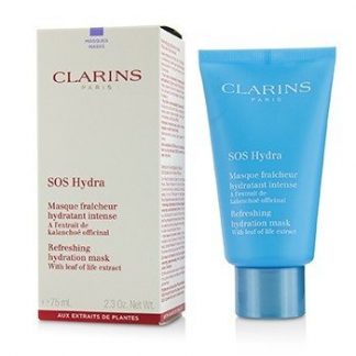 CLARINS SOS HYDRA REFRESHING HYDRATION MASK WITH LEAF OF LIFE EXTRACT - FOR DEHYDRATED SKIN 75ML/2.3OZ