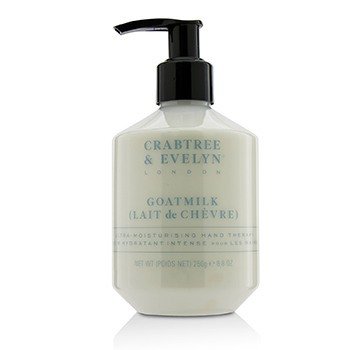 CRABTREE & EVELYN GOATMILK ULTRA-MOISTURISING HAND THERAPY - FOR SENSITIVE SKIN 250G/8 CRABTREE & EVELYN GOATMILK ULTRA-MOISTURISING HAND THERAPY - FOR SENSITIVE SKIN 250G/8.8OZ
